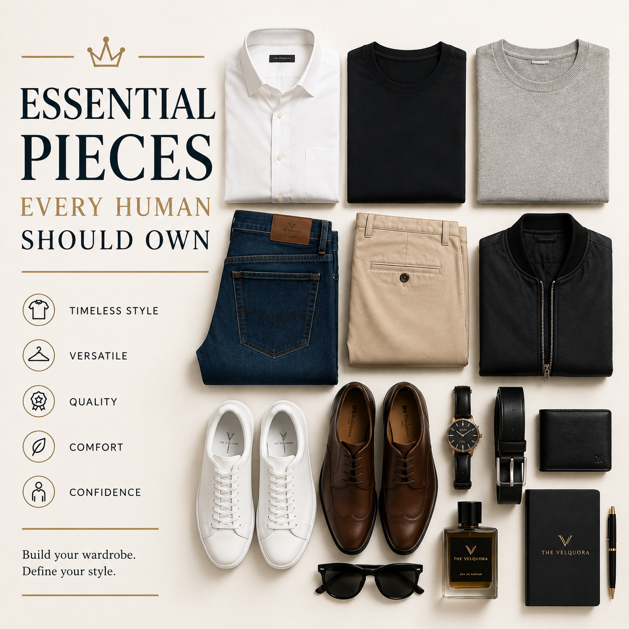 "Essential Pieces Every Human Should Own"